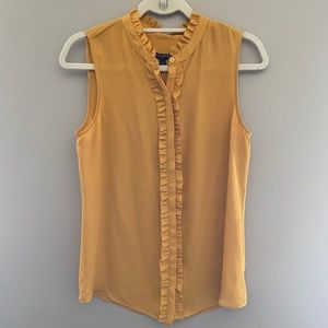 Goldenrod Yellow Banana Republic Top